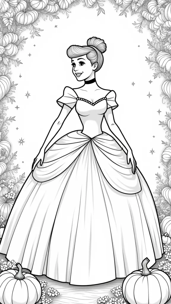 coloriages Cendrillon